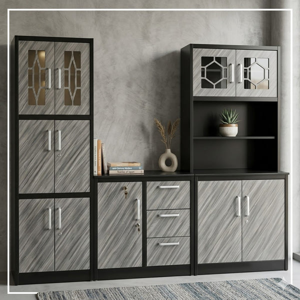 Solid Wood Kitchen Storage Cabinet ST816-3