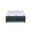 Zoned Supportive Hybrid Mattress with Eden Sleep Pento design for targeted relief and natural spine alignment.