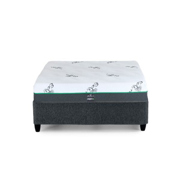 Zoned Supportive Hybrid Mattress with Eden Sleep Pento design for targeted relief and natural spine alignment.