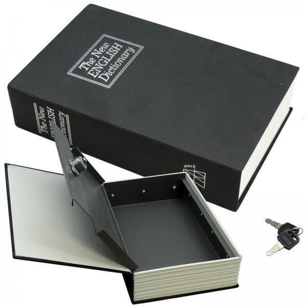 Small Dictionary Diversion Secret Hidden Book Safe Box image 0
