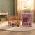 Doll Bedroom Play Set featuring a doll, bunk bed, and pet dog in a cozy room setting.