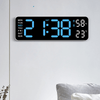 LED Digital Wall Clock with Temperature Display image 1