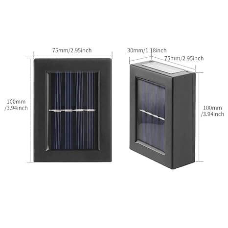 Perfect Dealz Small Outdoor Solar Wall Light