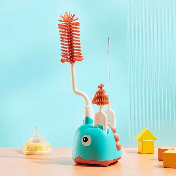 3pcs Set Baby Bottle Cleaning Brush image 0
