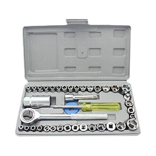 40 Pcs Combination Socket Wrench Set image 1