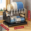 Perfect Dealz Dish Drying Rack with Drain Board