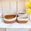 Perfect Dealz Set of 3 Woven Storage Baskets