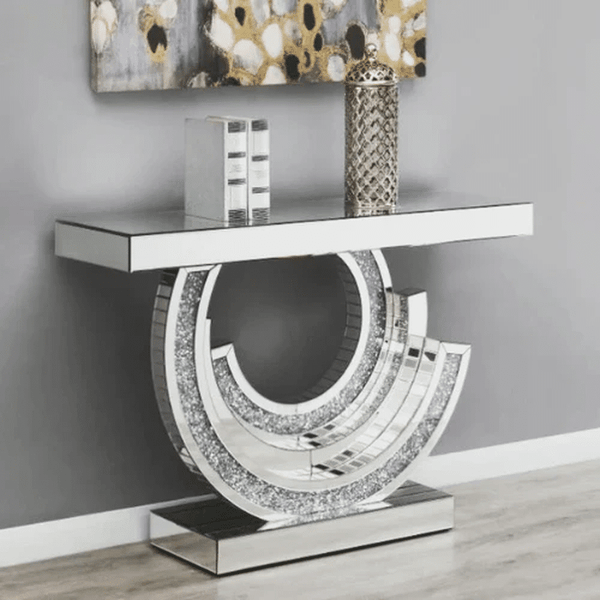 Perfect Dealz Diamond Mirror and Console Set