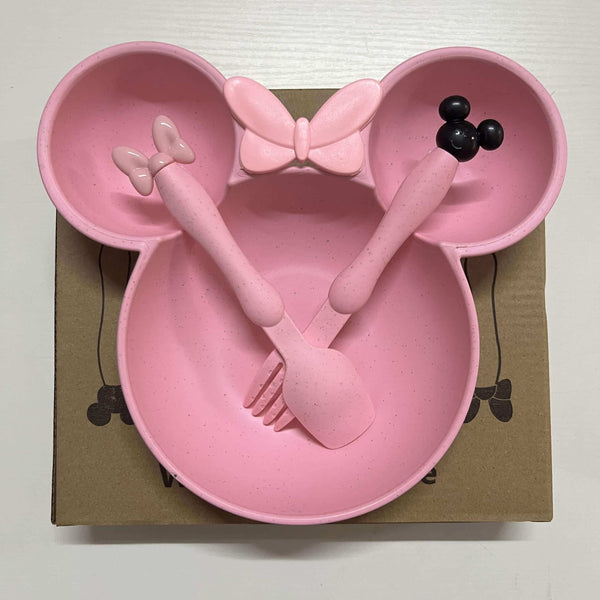 Set Of 3 Butterfly Bowl For Toddlers image 1