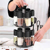 12 Pieces Double Layer Spice Rack Set image 0