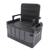 Multifunctional Portable Plastic Trunk Organizer and Seat image 1
