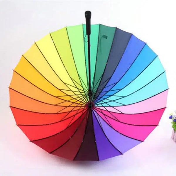 Long Handle Rainbow Umbrella image 5