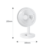 Perfect Dealz LED Digital Display USB Charging Timing Fan