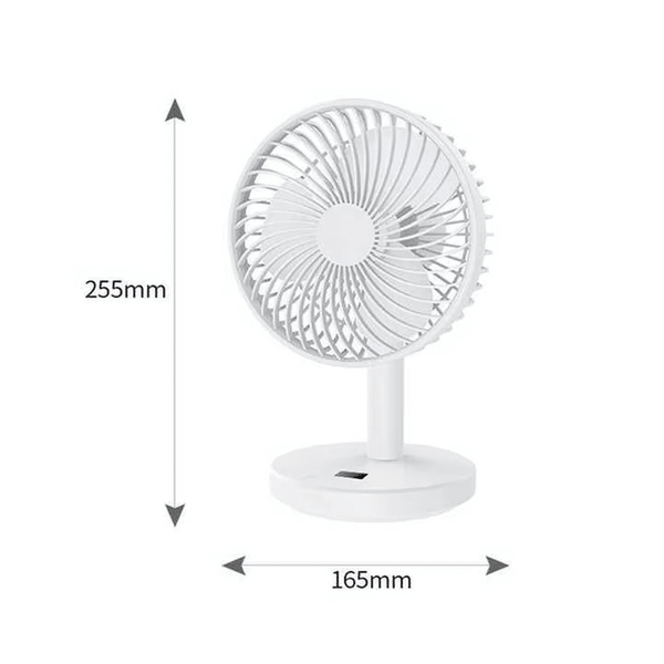 Perfect Dealz LED Digital Display USB Charging Timing Fan