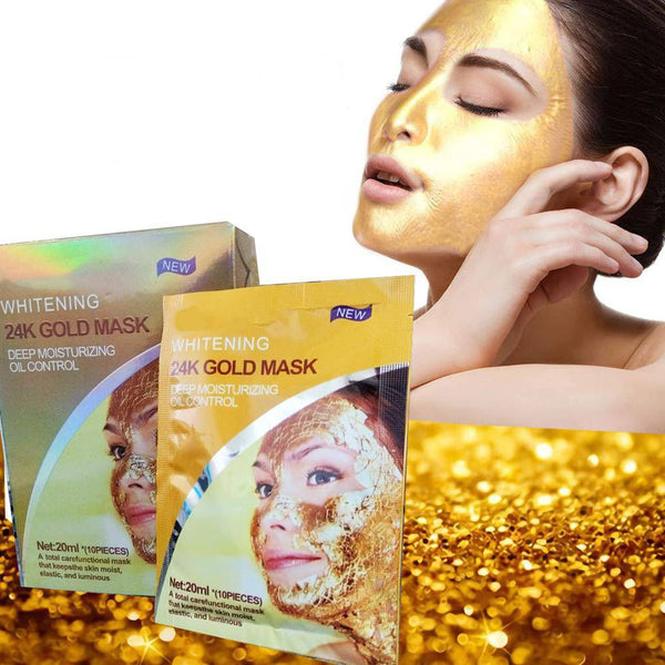 Whitening 24K Gold Mask Deep Moisturizing Oil Control image 0