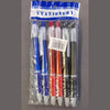 Perfect Dealz 6 Piece Grippy Ballpoint Pens