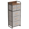 Perfect Dealz 5 Layer Fabric Storage Chest of Drawer