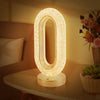 Oval Crystal Table Lamp image 2