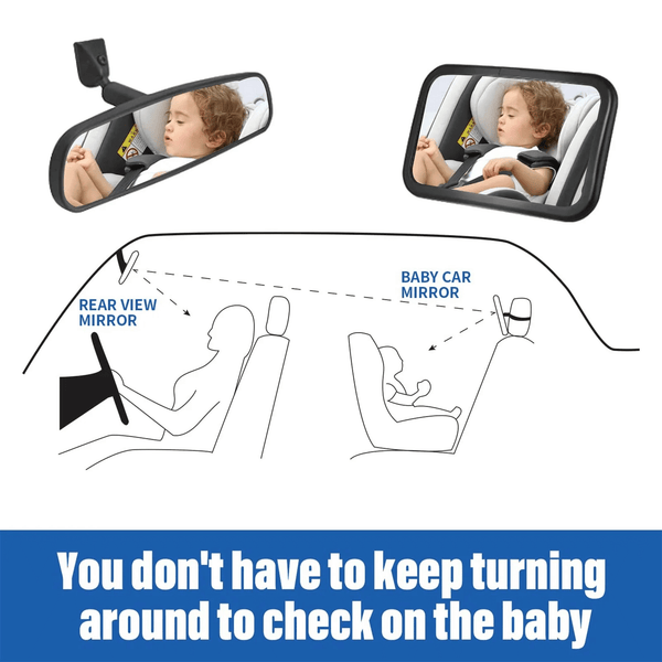 Perfect Dealz BabyView 360 Car Mirror