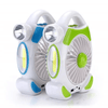 Rechargeable 2-in-1 Desk Fan with Built-In Light image 1