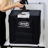 60x60cm LED Deep Professional Photography Studio Light Box in use for taking product photos.