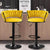 Perfect Dealz Velvet Bar Stool