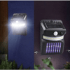 Image of a UV Mosquito Killer & Outdoor Lamp mounted on a wall, showcasing light features and mosquito trapping design.