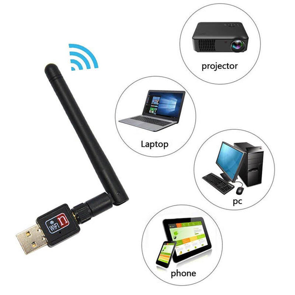 Perfect Dealz 600Mbps Wireless Mini USB Adaptor WIFI Receiver