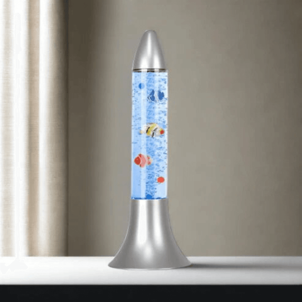 Perfect Dealz Large Magma Fish Rocket Lamp
