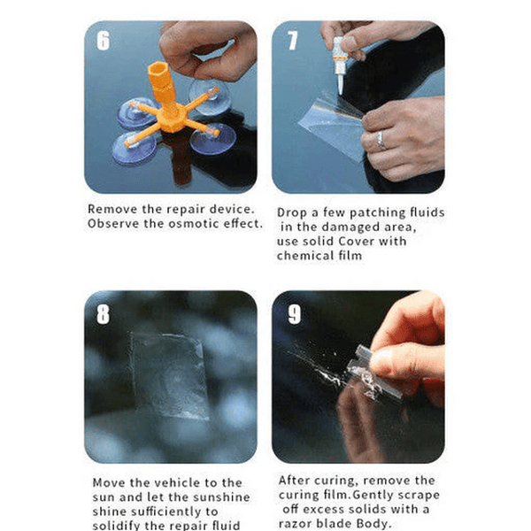 Perfect Dealz Windshield Crack & Chip Repair Kit