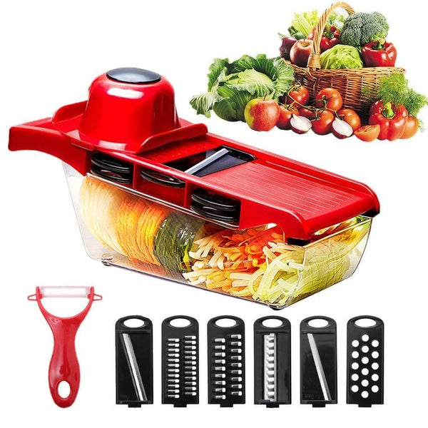 Perfect Dealz Fruits and vegetable 6 in 1 mandoline slicer