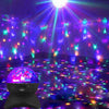 Perfect Dealz LED Crystal Magic Ball Rotating stage Light with Bluetooth Speaker