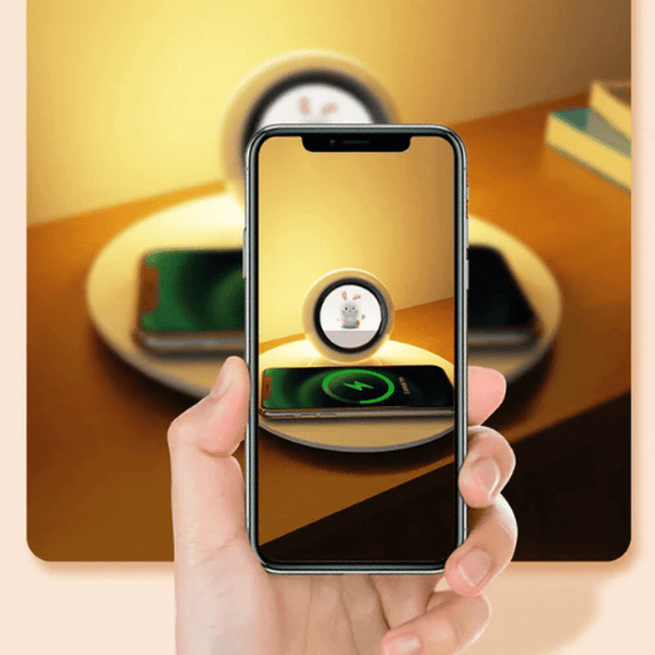 Perfect Dealz Creative 2-in-1 Wireless Charger & Night Light