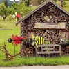 Ladybug Windmill Garden Decor image 0