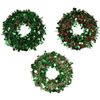 Perfect Dealz Sparkling Holiday Tinsel Wreath – 47cm
