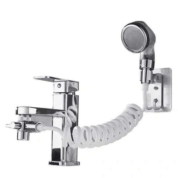 Perfect Dealz Retractable Shower Head or Sink Hose Water Pipe Faucet Bathroom Tap