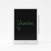 LCD Writing Tablet Drawing Board with green handwriting display and stylus.