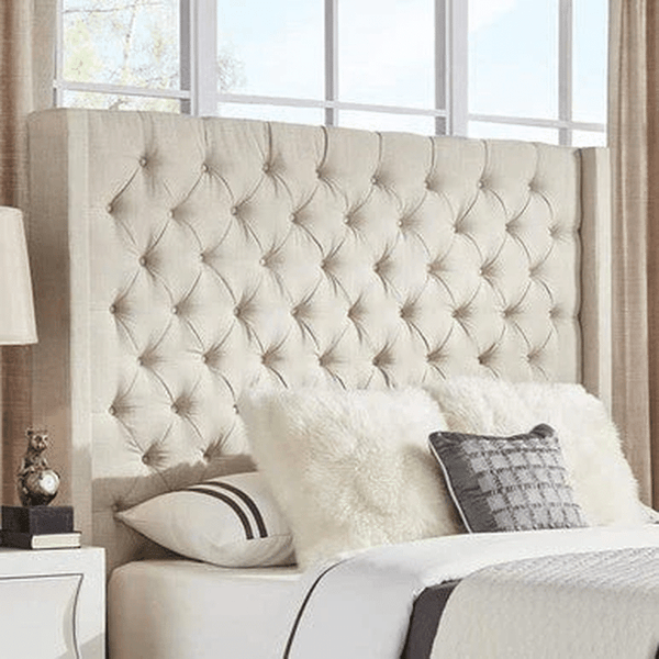 Perfect Dealz Emma Modern Bedroom Suede Headboard