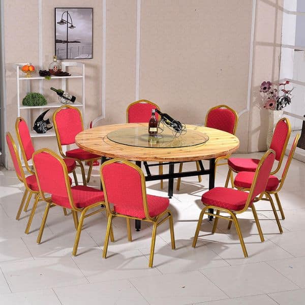 Set of 10 Stackable Banquet Chairs image 0