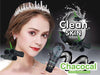 Charcoal Deep Cleansing Face Wash 150ml displayed with model promoting clear skin benefits.