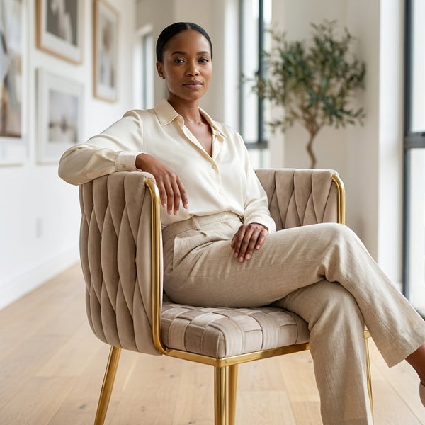 Modern Upholstered Accent Dining Chair