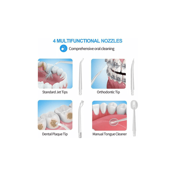 Perfect Dealz 4 in 1 Water Flosser Cordless Dental Oral Cleaner