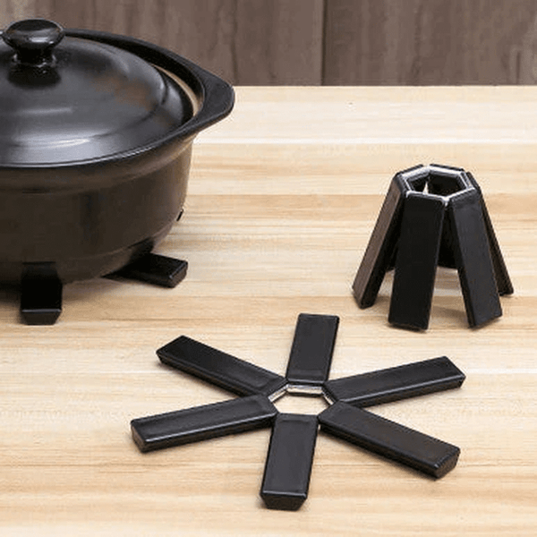 Perfect Dealz Set of 2 Foldable Heat-Resistant Pot Mats