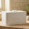 Matte Stainless Steel Bread Bin