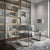 Luxury Tiffany Event and Dining Chair in a modern interior with bookshelf and stylish decor.