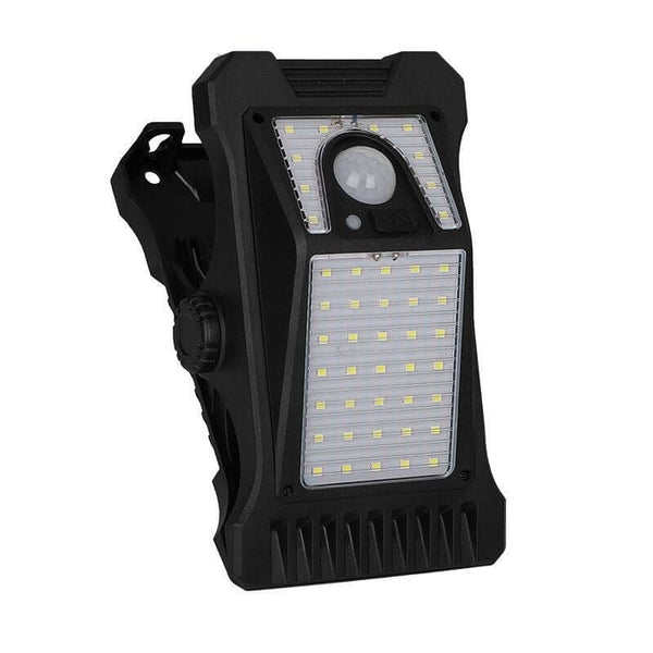 Solar Glow Clip Light, portable solar-powered lighting solution with clip for outdoor spaces.