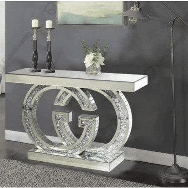 Perfect Dealz Glamour Mirror Console Table