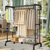 Double Pole Clothing Rack with Top Shelf image 0