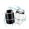 USB-Powered Mosquito Killer Lamp in black and white, designed to attract and trap insects without chemicals.