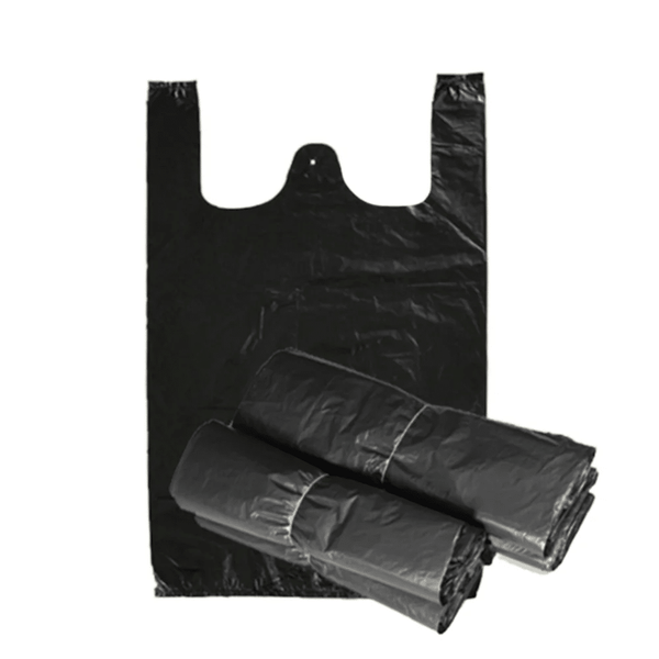 10*100pcs Mini Black Plastic Bags image 5